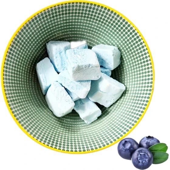 تصویر 1 از بستنی خشک با طعم بلوبری گزینه ایده آل جشن همراه طعم های نوین